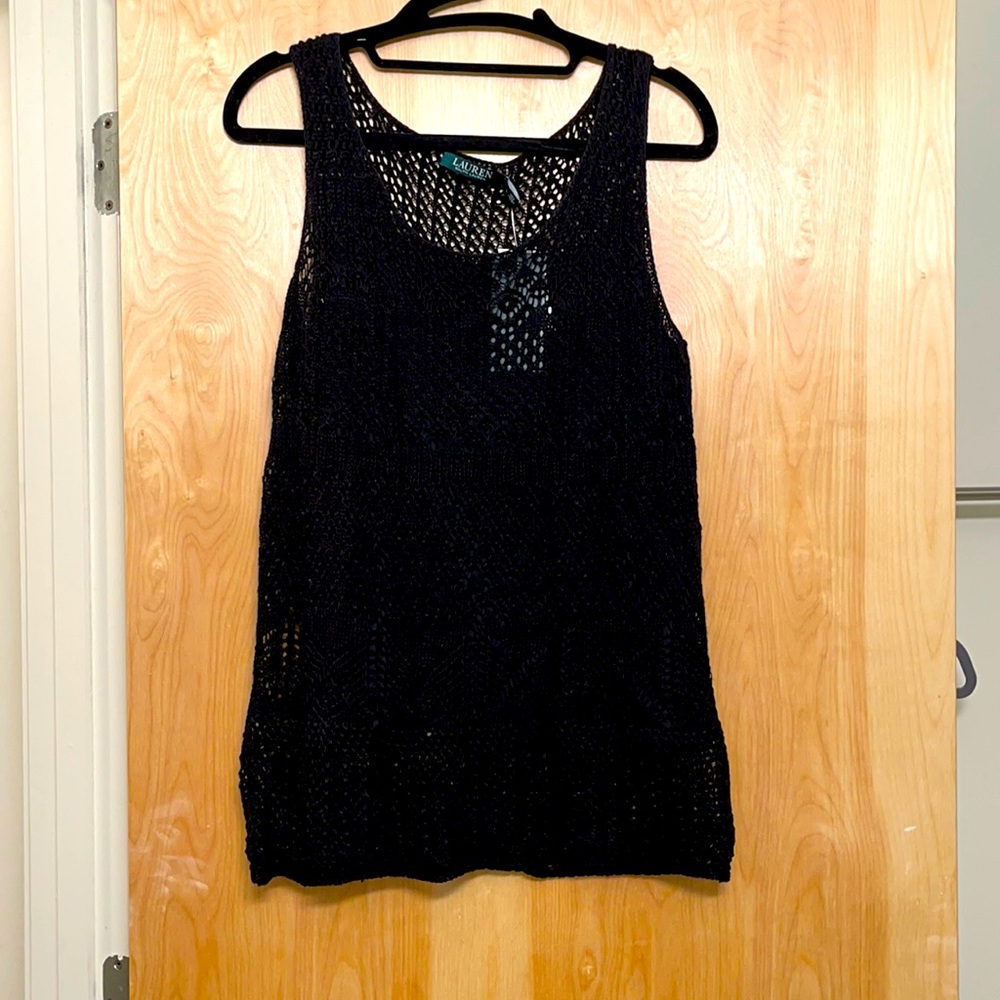 Lauren Ralph Lauren Lace Tank Top - Picture 1 of 5